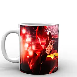 Кухоль GeekLand Tokyo Ghoul Токійський гуль головний герой TG.02.020 330 мл білий - мініатюра 2