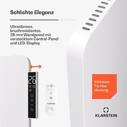 Інфрачервоний обігрівач Klarstein Wonderbeam 900 (10045439) - мініатюра 2