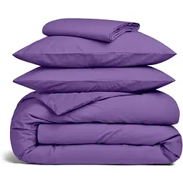 Комплект постільної білизни Cosas Lavender Євро варена бавовна орхідея (48WashedCotton_PlumLight_El-PlumLight_200)