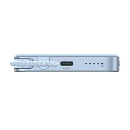 Батарея універсальна Ugreen 10000mAh 30W 1xUSB-C + 15W Magnetic Wireless + cable USB-C blue (65839B) - мініатюра 6