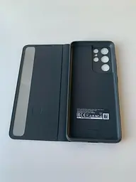 Чохол-книжка S-View Clear View Flip Cover EF-ZG998CBEGRU для Samsung Galaxy S21 Ultra 5G (6.8") Чорний - мініатюра 2