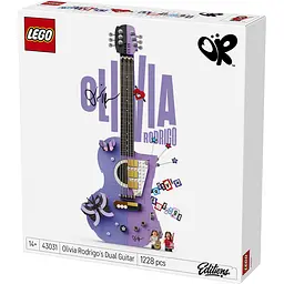 Конструктор LEGO Editions Music Подвійна гітара Олівії Родріґо 1228 ел. (43031) - мініатюра 4