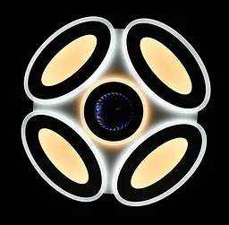 Люстра стельова LED Splendid Ray L78537/4+1, 200W, білий, сучасний стиль з пультом - мініатюра 8