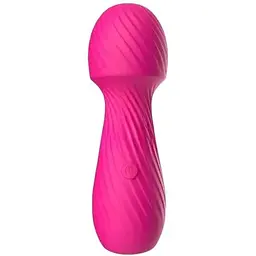 Вібратор для клітора Boss Series Wand 13.5 см рожевий