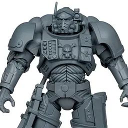 Фігурка Warhammer 40K Lieutenant in Phobos Armour - Ultramarines - Artist Proof 7in (Вархамер 40К) - мініатюра 3