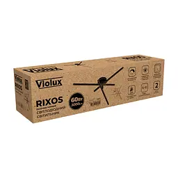 Світильник LED RIXOS 60W 4000K IP20 поворотний пісочно-чорний + золото Violux ( 200170 ) - мініатюра 7