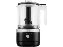 Кухонний мінікомбайн KitchenAid 5KFCB519EBM бездротовий матовий чорний