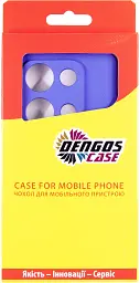 Чохол до мобільного телефона Dengos Carbon Xiaomi Redmi Note 14S (Purple) (DG-TPU-CRBN-228) - мініатюра 4