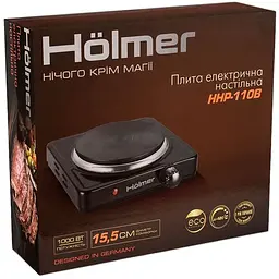 Плита електрична Holmer настільна (HHP-110B) - мініатюра 8