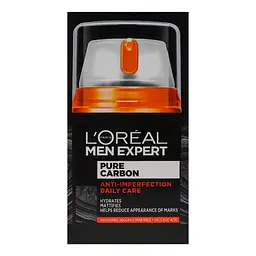 Крем для обличчя L'Oreal Paris Men Expert Pure Power Anti-Imperfection Moisturiser Зволожуючий 50 мл - мініатюра 3