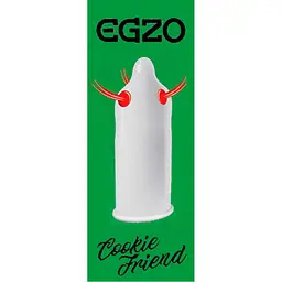 Презервативи EGZO Cocky Friend з ніжними вусиками для вибухових відчуттів, 1 шт Egzo EGZO Cocky Friend 101860 - мініатюра 2