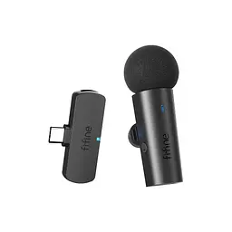 Мікрофон Fifine M6 Wireless Black (M6) - мініатюра 3