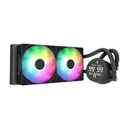 Система рідинного охолодження AeroCool Abyss L240R Digi Black (ACLA-AD24117.11)