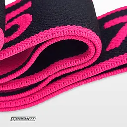 Еспандер стрічка EasyFit з петлями для тренувань рожевий (EASY) - мініатюра 3