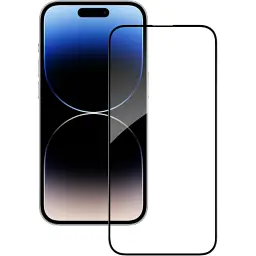 Скло захисне ACCLAB Full Glue ESD Apple iPhone 14 Pro Black (1283126542046) - мініатюра 2