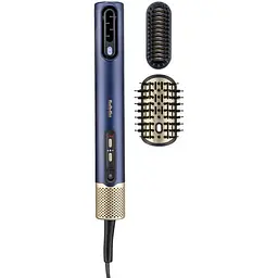 Стайлер BaByliss Air Wand, 1600Вт, темп.режимов-3, подвійна іонізація, 2 насадки, синій