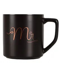 Набір чашок Led Mr&Mrs на металевій підставці 400 мл (B060362) - мініатюра 3