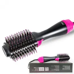 Фен - щітка для волосся One Step Hair Dryer and Styler Стайлер з обертанням для укладання волосся 3 в 1 - мініатюра 5
