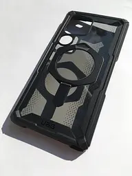 Оригінальний протиударний чохол для Samsung Galaxy S24 Ultra UAG Plasma XTE Black 2144471F4034 (S928) з підставкою - мініатюра 6