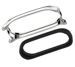 Ремінець металевий Mijobs міланське плетіння для фітнес-браслета Xiaomi Mi Smart Band 7 Silver - мініатюра 4