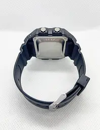 Годинник наручний Lasika Sports W-F117 спортивний вологостійкий Чорний з синім (IBW877BZ) - мініатюра 5