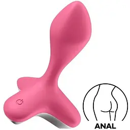 Анальна пробка з вібрацією Satisfyer Game Changer Рожевий - мініатюра 3