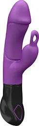 Вібратор-кролик Adrien Lastic Ares, 19.8х3.6 см фіолетовий