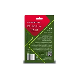 Мережевий розгалужувач EUROELECTRIC X2 16A 2xUSB Black з заземленням (EE-2/2USB-16A(black)) - мініатюра 4