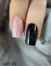 Верхнє покриття для гель-лаку Kodi Professional No Sticky Top Coat Art 08 без липкого шару 7 мл - мініатюра 3