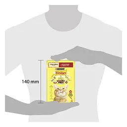 Вологий корм для котів Friskies з яловичиною у підливі 85 г - мініатюра 3