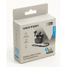 Навушники Vention Echo Lite E11 Plus Black (NBVB0-Plus) - мініатюра 10