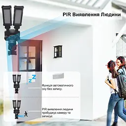 IP PTZ-відеокамера автономна з 4G, прожектором та сонячною панеллю 3Mp+3Mp+3Mp Light Vision VLC-1223IGL/3C (Lamp+Solar) f=4mm, на акумуляторних батареях (75-00358) - мініатюра 15