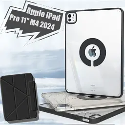Чохол до планшета BeCover Ultra Slim Origami Flex Apple iPad Pro 11" M4 2024 Black (712977) - мініатюра 7