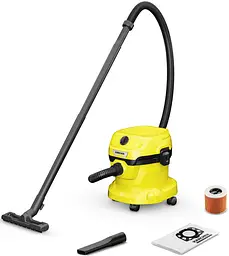 Пилосос професійний WD 2 Plus V-12/4/18/C 1000Вт контейнер 12л 4.25кг Karcher teh0016401