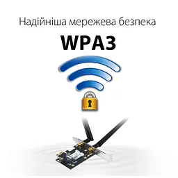 Мережева карта Wi-Fi ASUS PCE-AX1800 - мініатюра 9