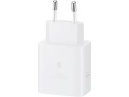 Мережевий зарядний пристрій Samsung Fast Charging Type-C 45 W with Cable White (EP-T4511XWEGEU) - мініатюра 3
