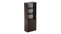 Шафа Анжело Ferrum-decor на 5 полиць з 2 дверима 1900x800x380 ДСП Венге Магія 16 мм (FRD-105063) - мініатюра 2