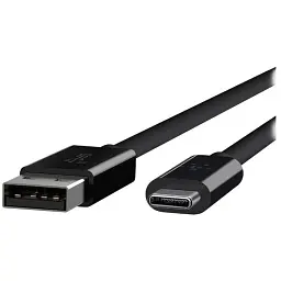 Кабель Belkin USB - USB Type-C (M/M), 1 м Black OEM (F2CU029bt1M-BLK)_OEM