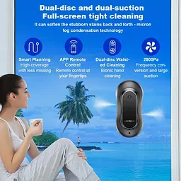 Робот для миття вікон Liectroux YW810 Black - мініатюра 21