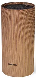 Підставка-колода Wood для кухонних ножів та ножиць Fissman 11х22 см kuh0007462