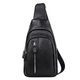 Сумка на одну шлейку чорна Tiding Bag FL-A25F-5055A