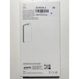Оригінальний шкіряний чохол Apple Leather Case MagSafe для iPhone 14 Plus (6.7") Black MPP93ZE/A - мініатюра 3