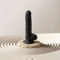 Фалоімітатор Strap-on-me Rotating Vibrating Realistic Dildo L з вібрацією і ротацією - мініатюра 8