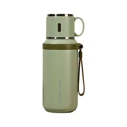 Термос Merlion з чашкою 0,6 л, зелений (TermTea-600/Green)