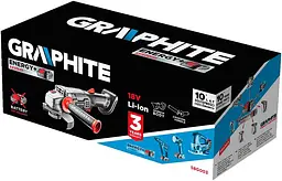 Шліфмашина кутова акумуляторна Energy + 115мм 18В Graphite teh0025537 - мініатюра 7