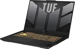 Ноутбук ASUS TUF Gaming F17 FX707VJB-HX063 (17.3 FHD IPS, Intel 5-210H, 16 GB, 512 SSD, RTX 3050 6 GB, DOS) Gray (90NR0MY5-M002H0) - мініатюра 8