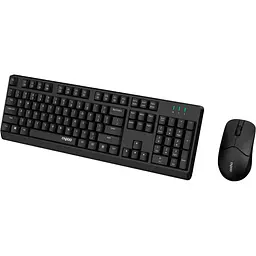 Комплект (клавіатура + миша) Rapoo X1500S Black [128615] - мініатюра 4