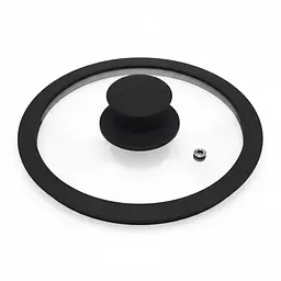 Кришка універсальна Gusto GT-8200-26 з силіконовим обідком з ручкою 26 см (136397)