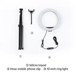 Тримач із кільцевим освітленням Joyroom Touch Selfie Ring Light JR-ZS228 AKL01 - мініатюра 3