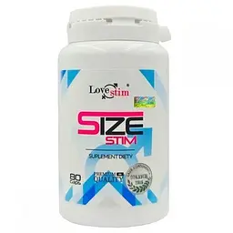 Капсули збудливі для чоловіків Lovestim Size Stim 80 шт
